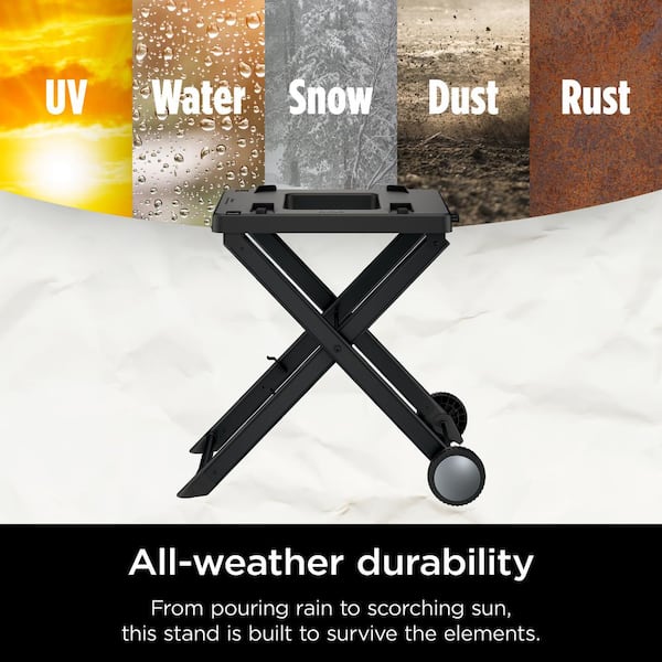 NINJA Woodfire Collapsible Outdoor Grill Cart Stand