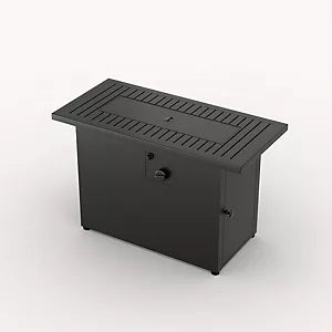 Mosaic Livingston Rectangular Gas Firepit Table