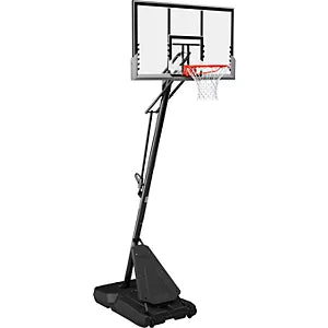 Spalding 54" Angled Portable Pro Glide Basketball Hoop